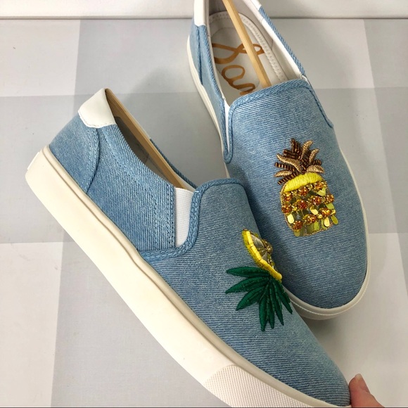 NIB Sam Edelman Evelina Slip On Sneaker - Picture 4 of 5